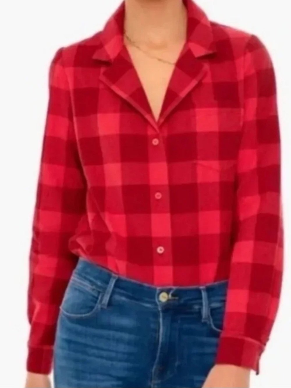 Tuckernuck Red Plaid Button-Down Shirt